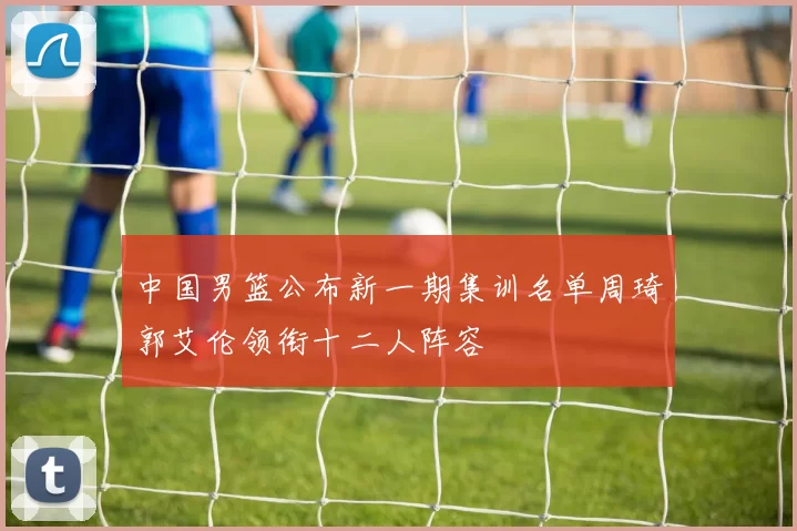 中国男篮公布新一期集训名单周琦郭艾伦领衔十二人阵容