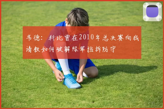 韦德：科比曾在2010年总决赛向我请教如何破解绿军挡拆防守